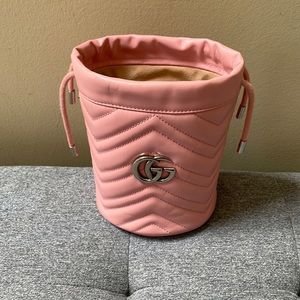 Gucci Pink GG Marmont Chain Matelasse Leather Shoulder Bag SOLD!